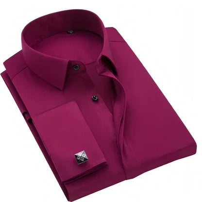 Men DressShirt Long Sleeve Shirt - Which Mark