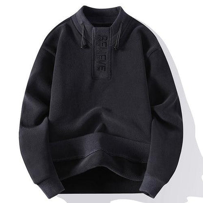 Round Neck Sweater — Men's and Women's Long Sleeves Couple Top - Which Mark