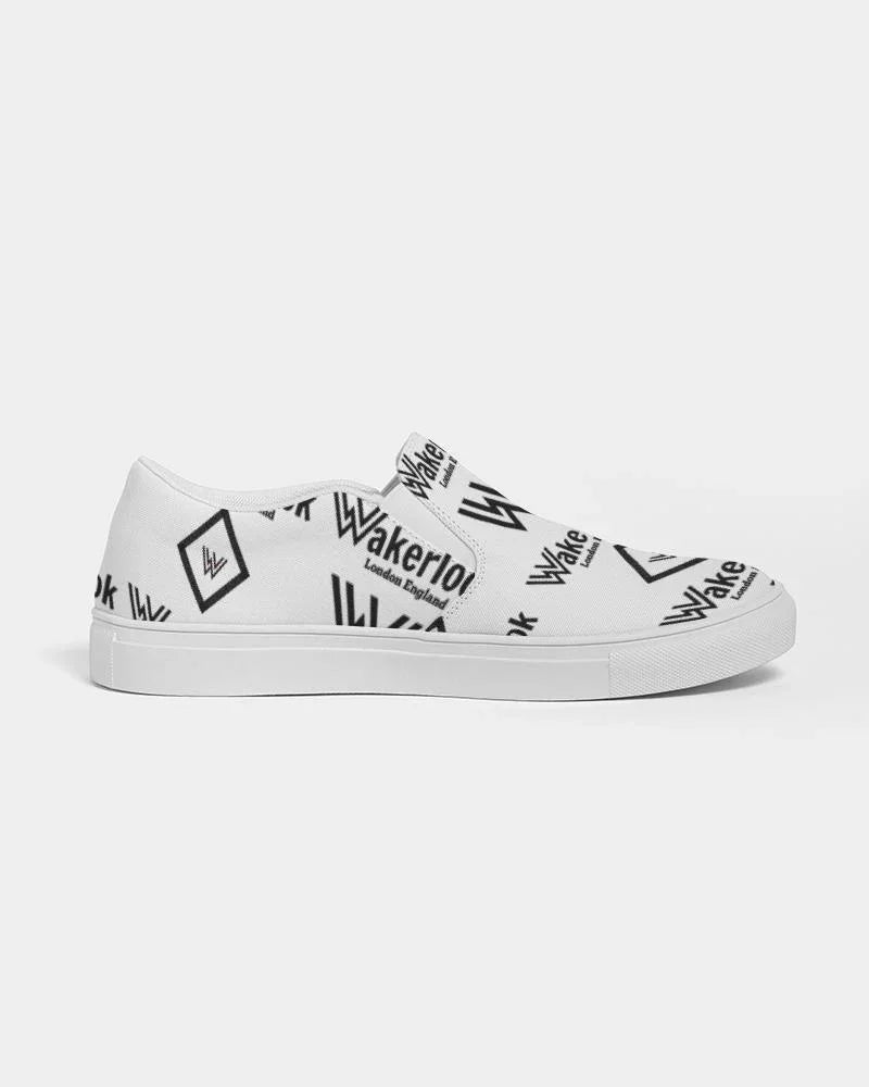 Wakerlook Men's Slip-On Canvas Shoe - Which Mark