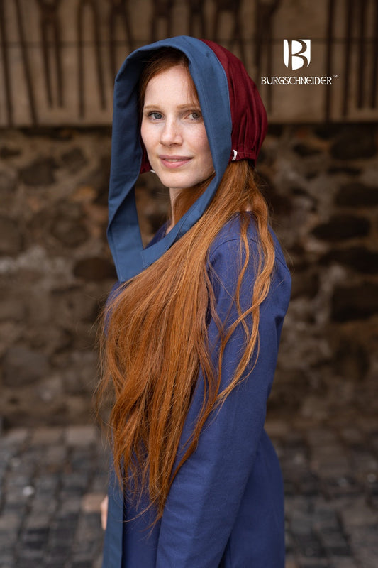 Bonnet Dagmar Bordeaux/Woad Blue - Which Mark