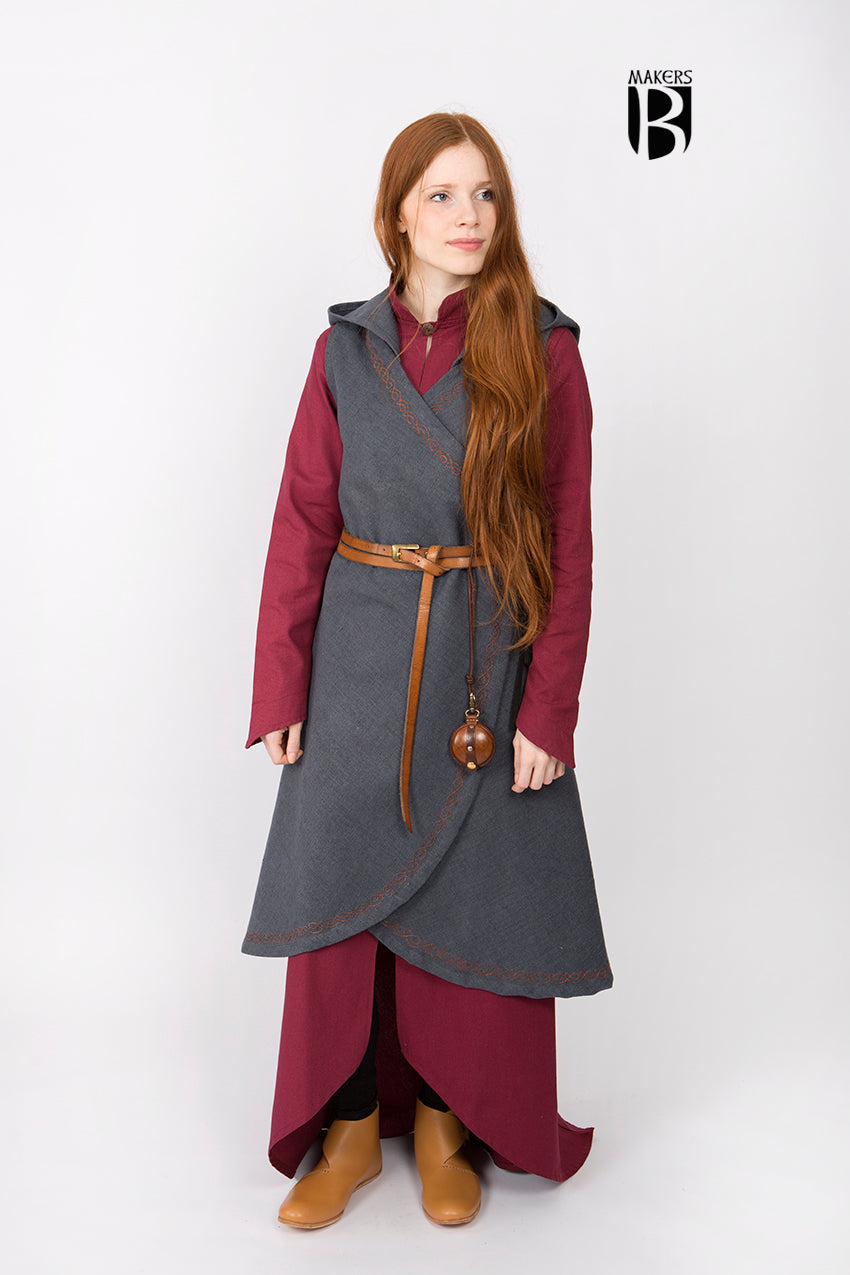 Wrap Dress Dala Dark Grey - Which Mark