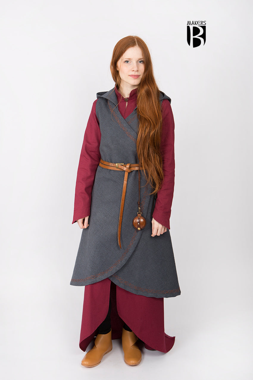 Wrap Dress Dala Dark Grey - Which Mark