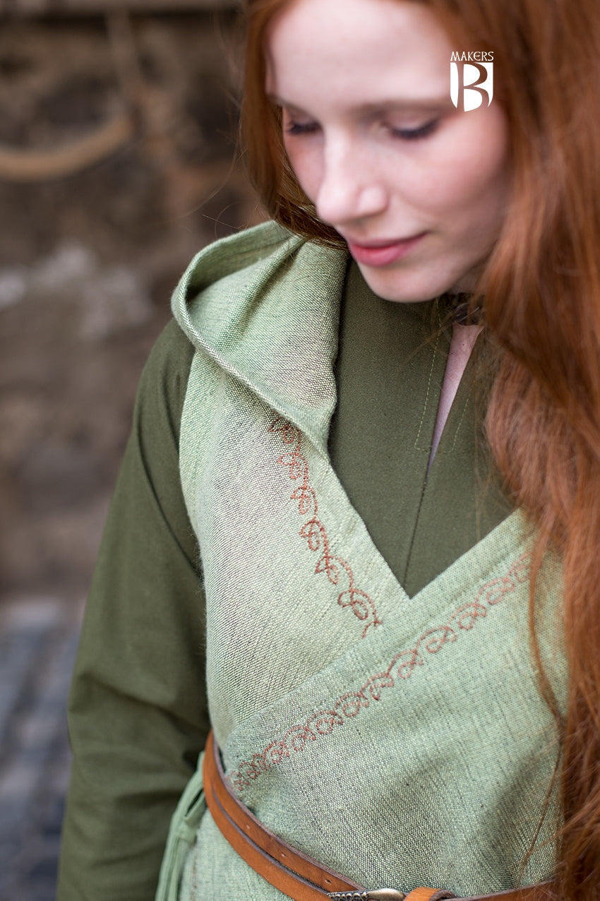 Wrap Dress Dala Linden Green - Which Mark