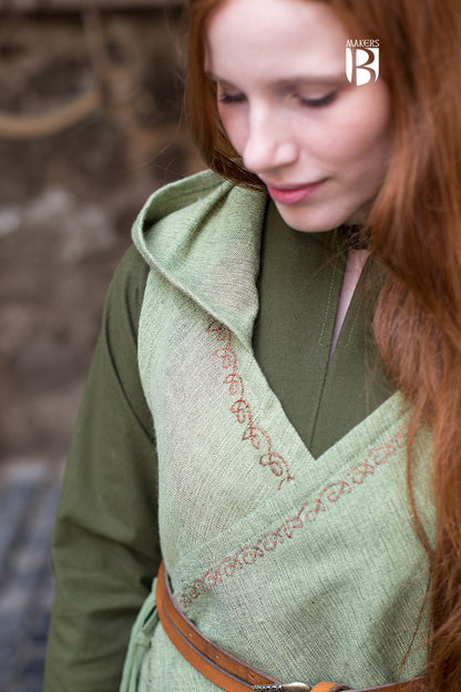 Wrap Dress Dala Linden Green - Which Mark