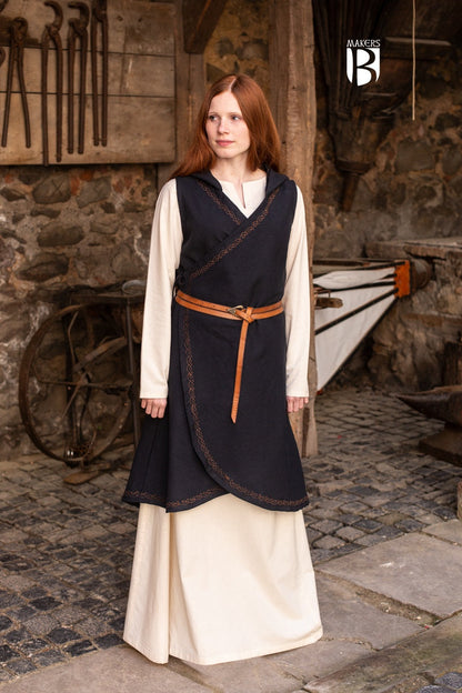 Wrap Dress Dala Black - Which Mark