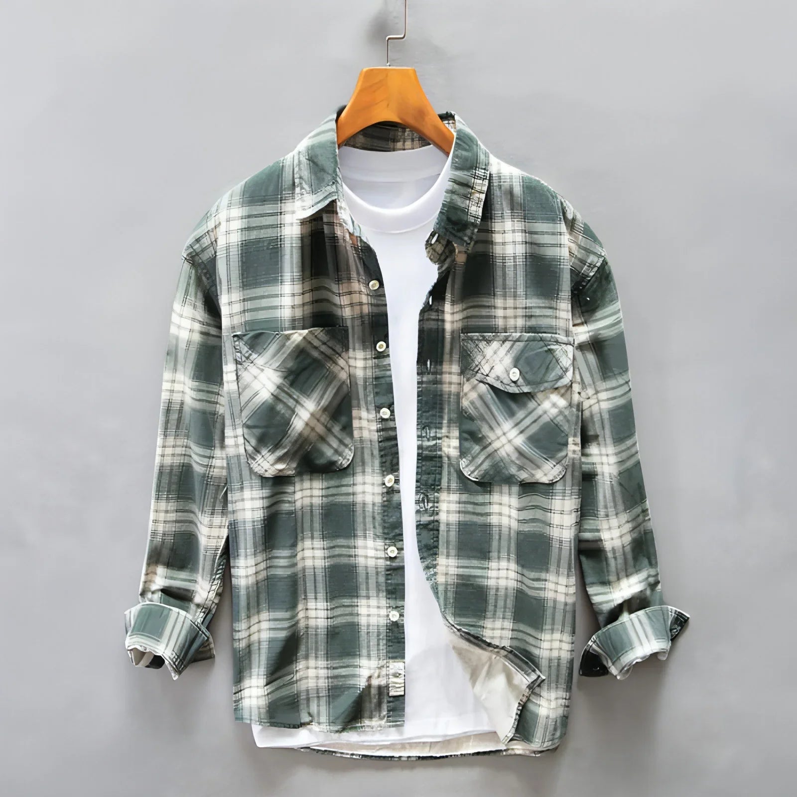 PlaidCraft™ – Pure Cotton Check Shirt for Men - Which Mark