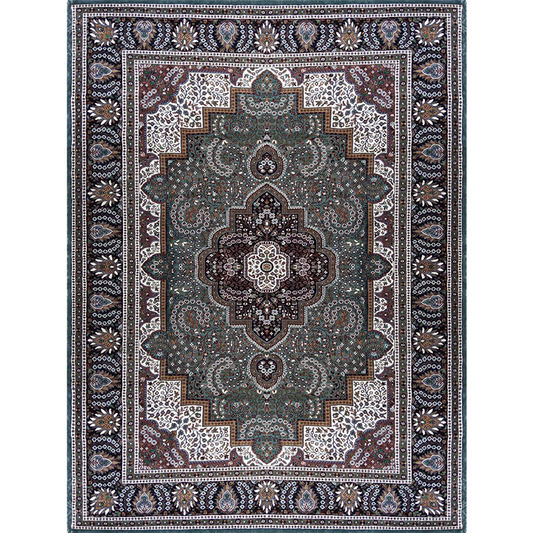 9×12 ft Handmade Royal Gray Persian Silk Carpet - Which Mark