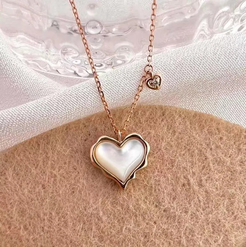 LuxeJewels™ - Gilded Love – 18K Rose Gold Collar Chain Set - Which Mark