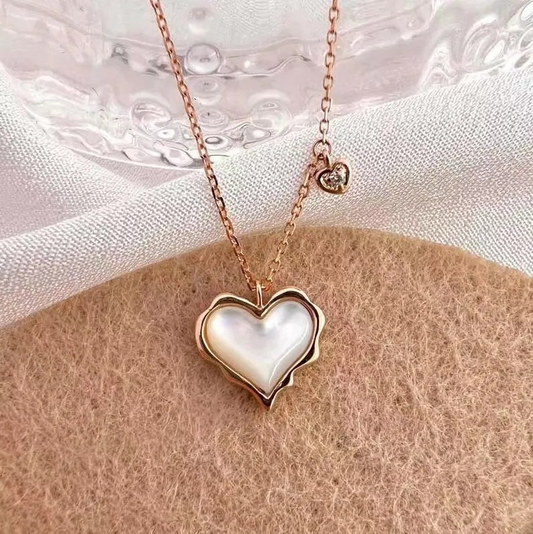 LuxeJewels™ - Gilded Love – 18K Rose Gold Collar Chain Set - Which Mark