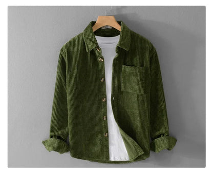 VelvEdge™ – Heavy Corduroy Overshirt Jacket - Which Mark