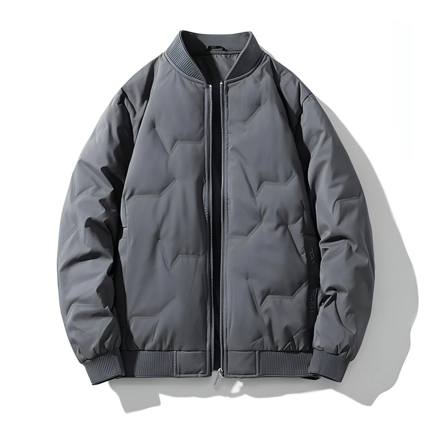 A. White Duck Down Thickened Warm Trendy Winter Men JACKET - Which Mark