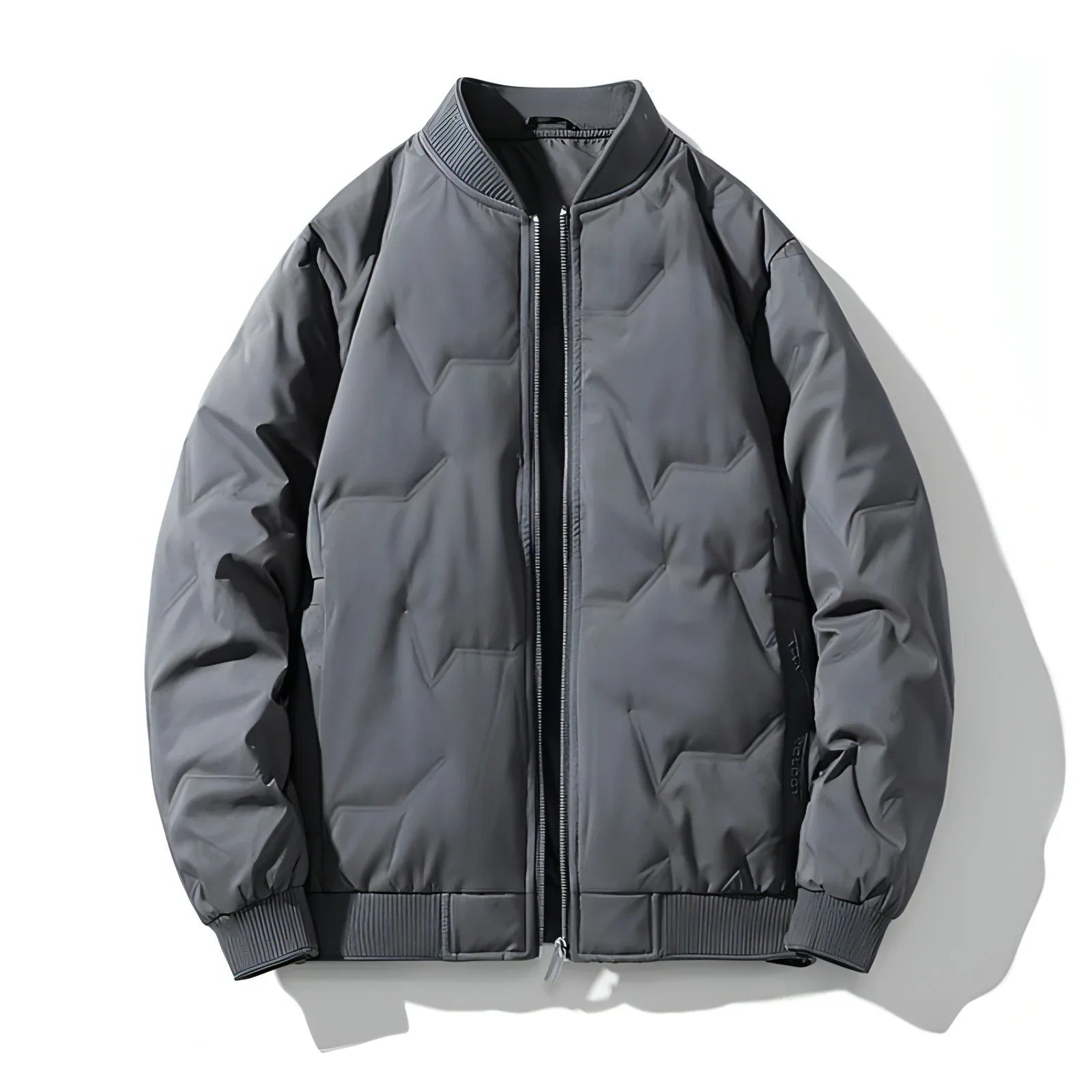 A. White Duck Down Thickened Warm Trendy Winter Men JACKET - Which Mark