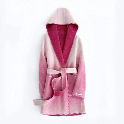 Women's Fashion Reversible Cashmere Coat – Luxury & Versatility - Which Mark