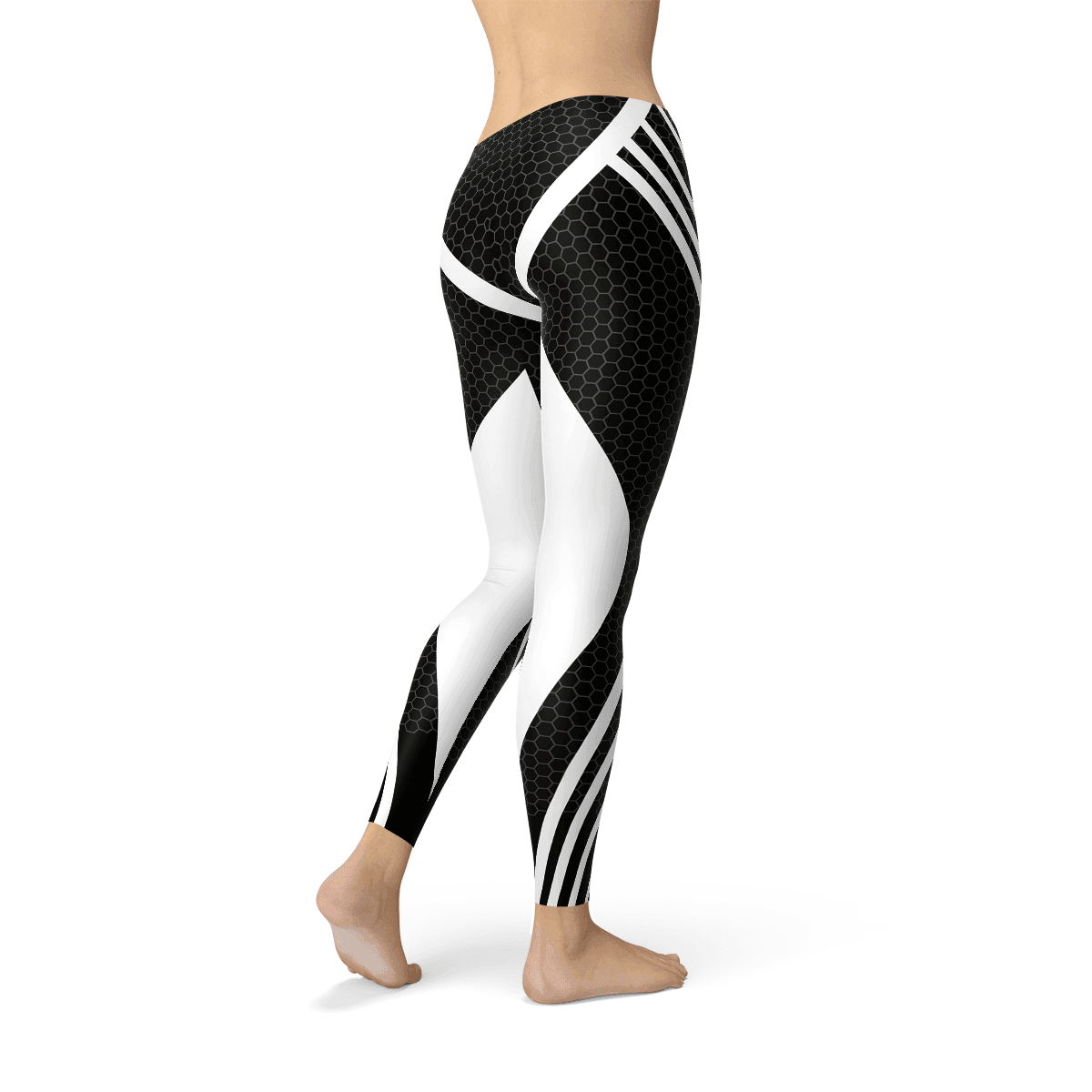 Womens Black Venom Leggings - Which Mark
