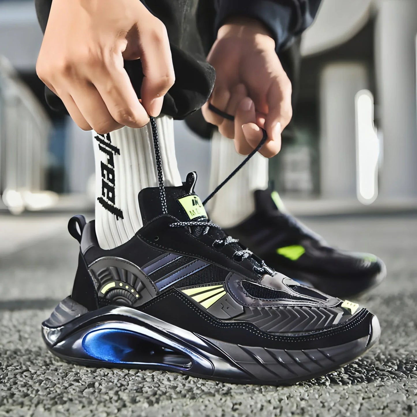 StrideFlex™ – Mesh Trainer Sneakers for Men - Which Mark