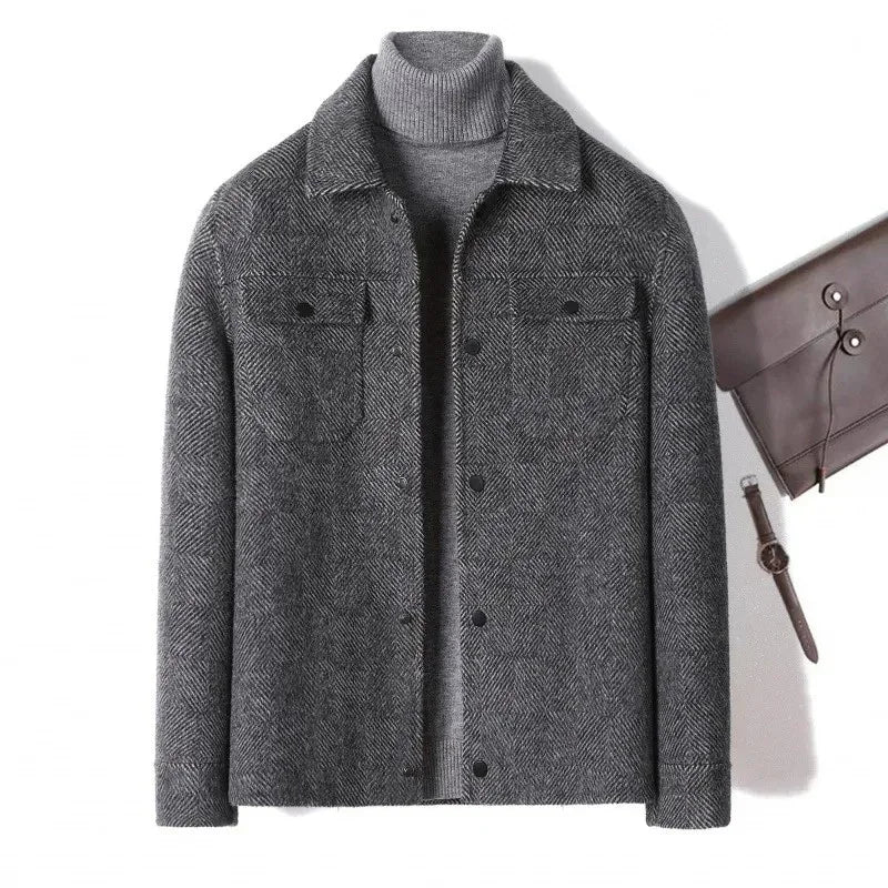 Cashmere Short Wool Jacket Men - Which Mark