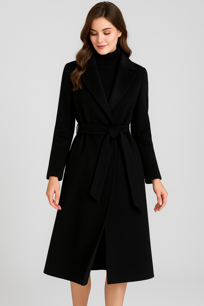 Autumn & Winter Temperament Korean Wool Coat for Women – Elegant & - Which Mark