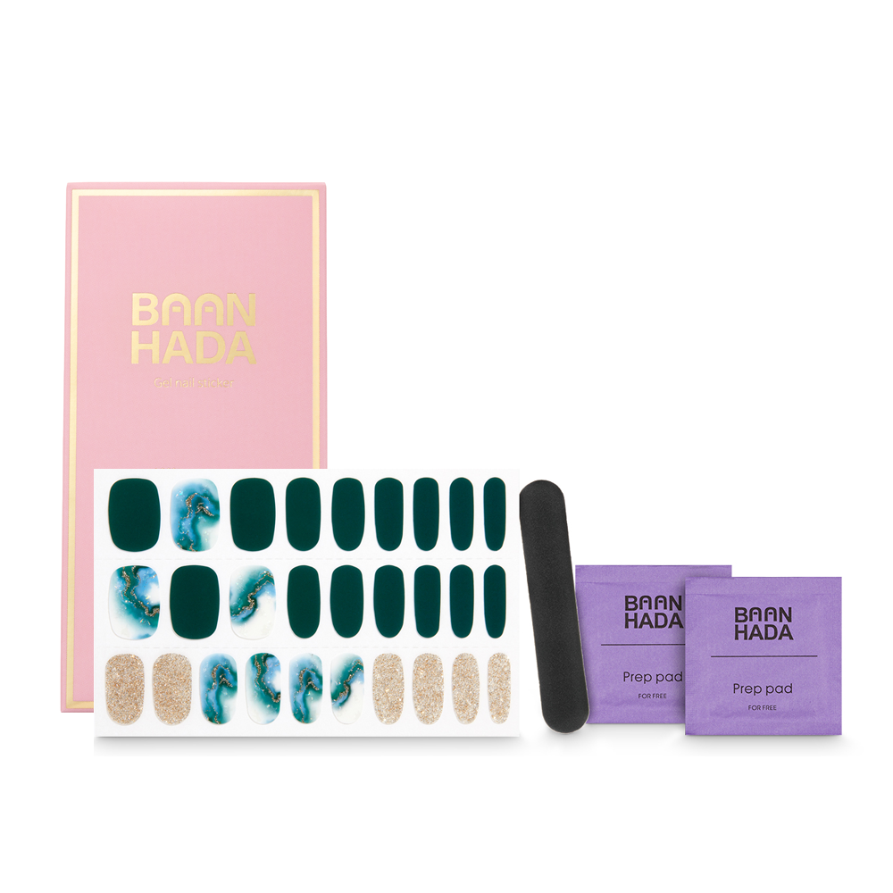 Korean Gel Nail Strips Nail decals All-In-One Kits - Which Mark