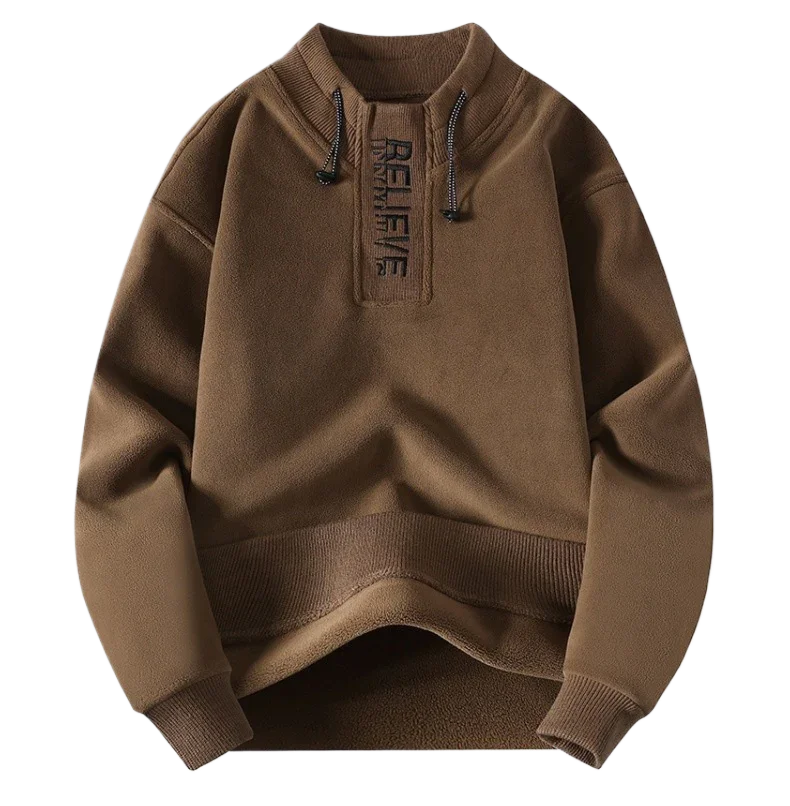 Round Neck Sweater — Men's and Women's Long Sleeves Couple Top - Which Mark
