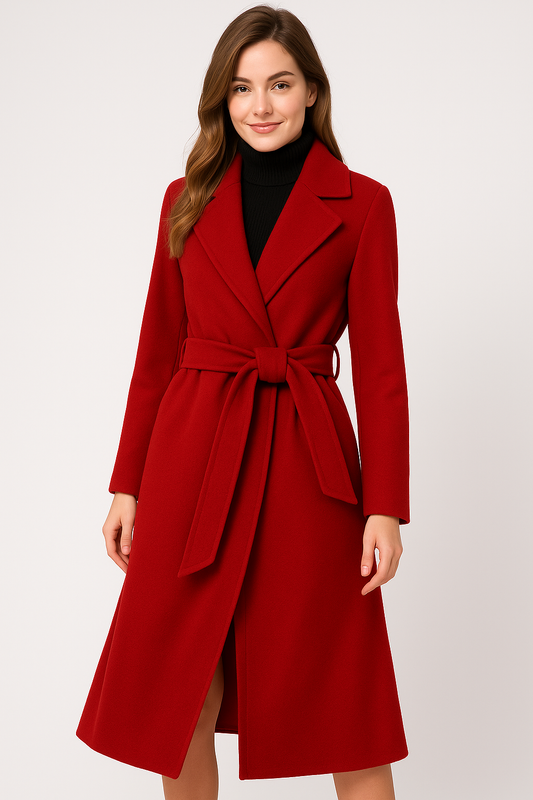 Autumn & Winter Temperament Korean Wool Coat for Women – Elegant & - Which Mark