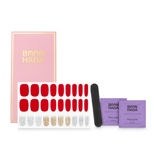 Korean Gel Nail Strips Nail decals All-In-One Kits - Which Mark
