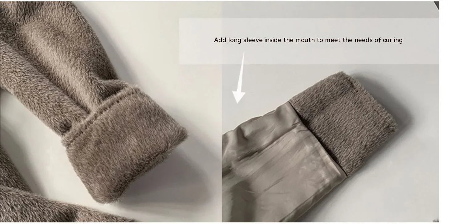 Solid Sail Sheep Camel Coat – Luxury & Warmth for Winter Elegance - Which Mark