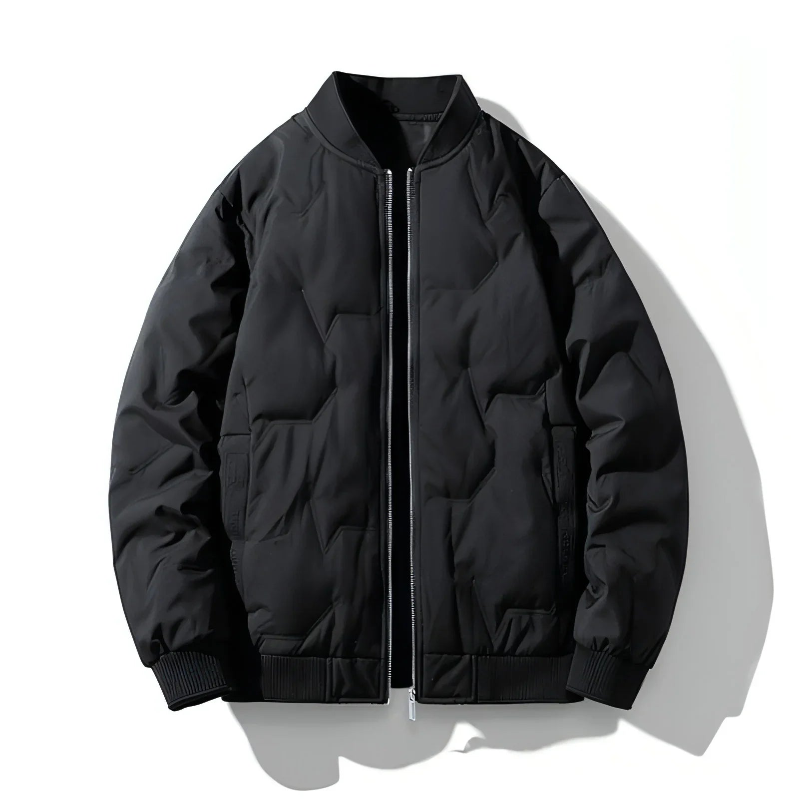 A. White Duck Down Thickened Warm Trendy Winter Men JACKET - Which Mark
