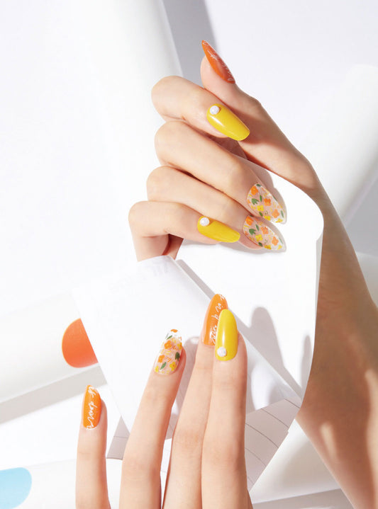 Korean Gel Nail Strips Nail decals All-In-One Kits - Which Mark