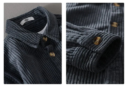 VelvEdge™ – Heavy Corduroy Overshirt Jacket - Which Mark