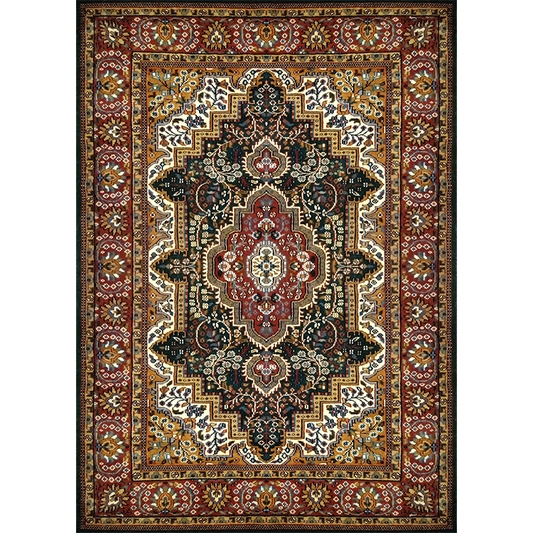 5ft×7ft Green Hand Knotted Persian Carpet Wool - Which Mark