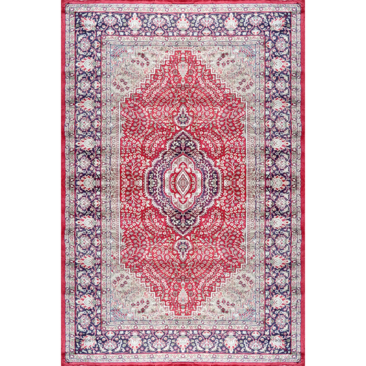 6×9 Feet Handmade Carpet Royal Red Hand Knotted Persian - Which Mark