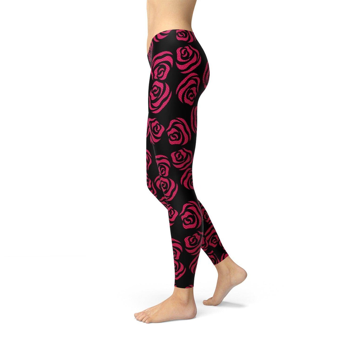 Red Roses Leggings - Which Mark