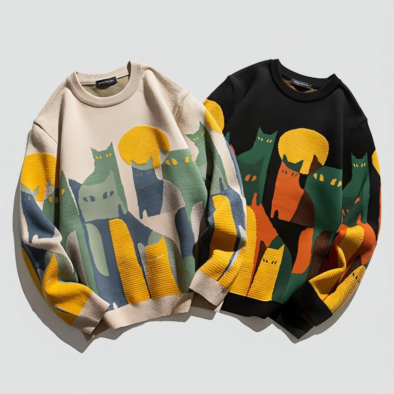 Sweater Men's Cats - Which Mark