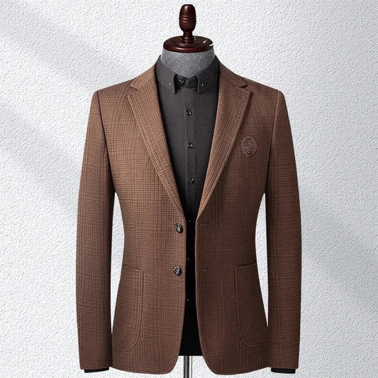 Embroidered Luxe™ Men's Suit – Bold Design for Fashion-Conscious Men - Which Mark