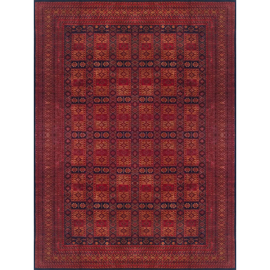 9×12 feet Handmade Tribal Carpet Black & Brown - Which Mark