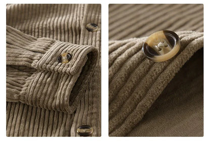 VelvEdge™ – Heavy Corduroy Overshirt Jacket - Which Mark