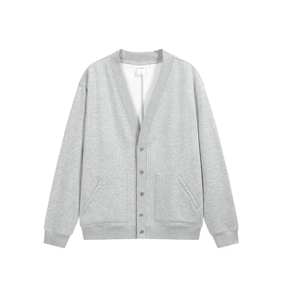 Flame Single-layer Fleece-lined Cardigan Coat Loose-fitting Casual - Which Mark
