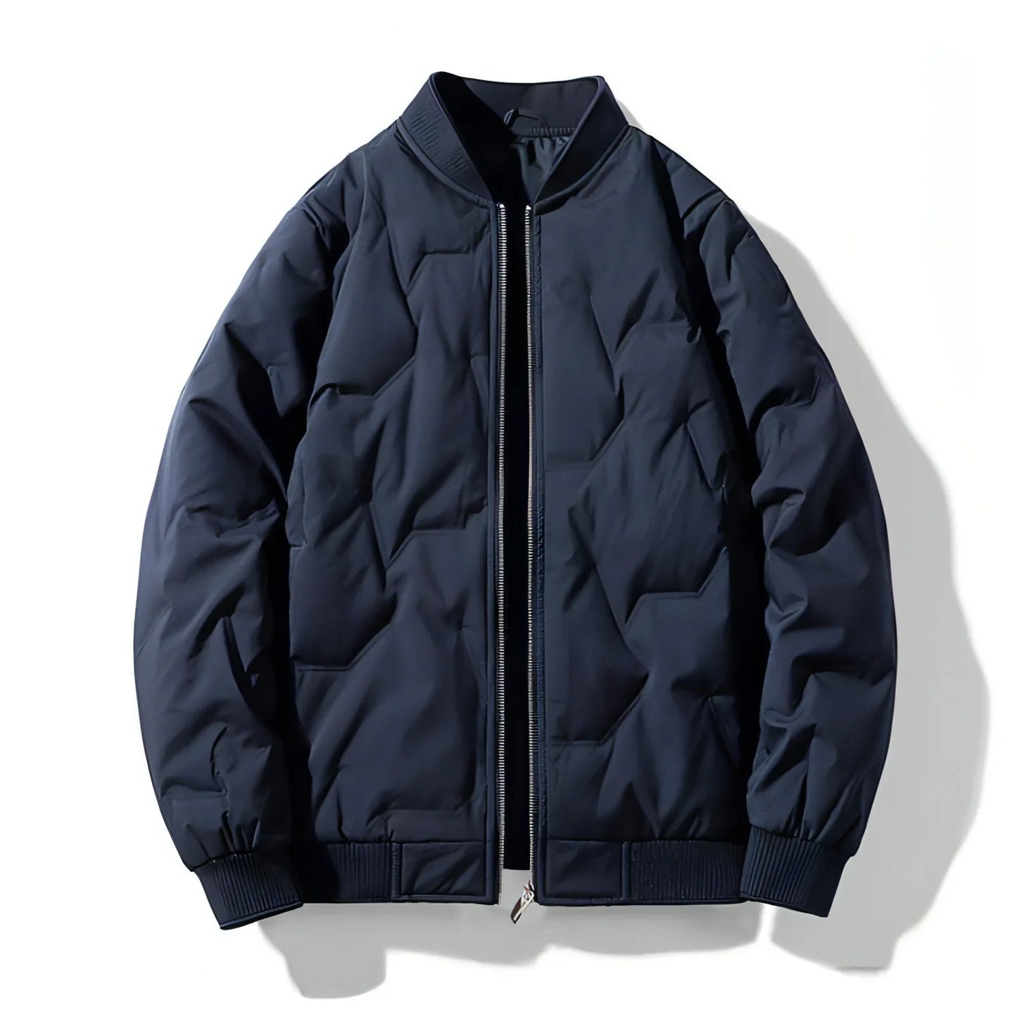 A. White Duck Down Thickened Warm Trendy Winter Men JACKET - Which Mark