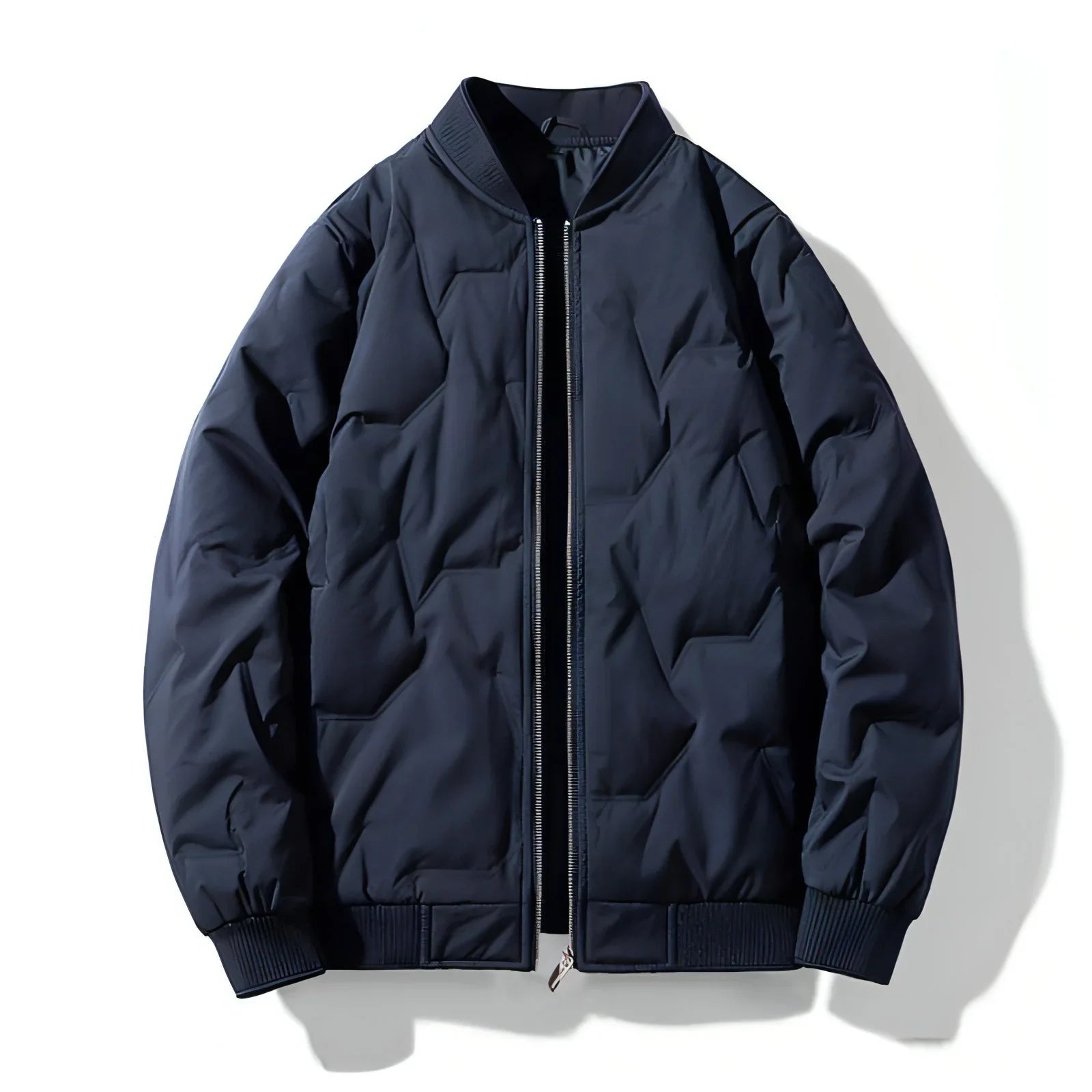 A. White Duck Down Thickened Warm Trendy Winter Men JACKET - Which Mark