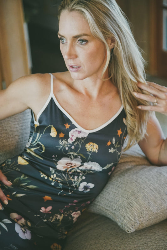 Andromeda Silk Dress in Spring Equinox - Which Mark