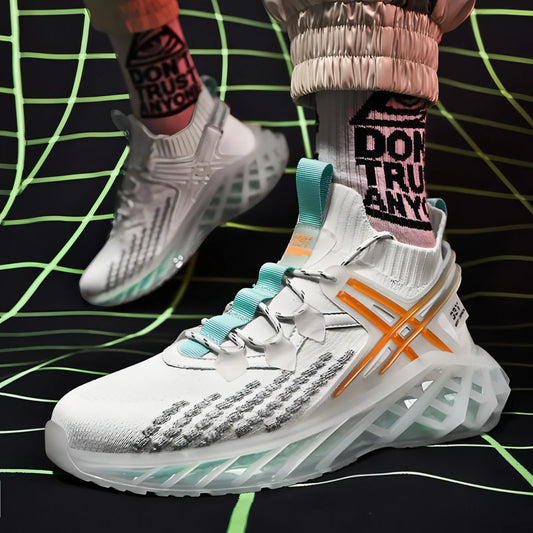 Men Fashion Running Shoes Breathable Leisure - Which Mark
