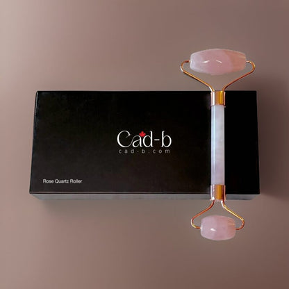 Facial Roller – Rose Quartz Roller | - Which Mark