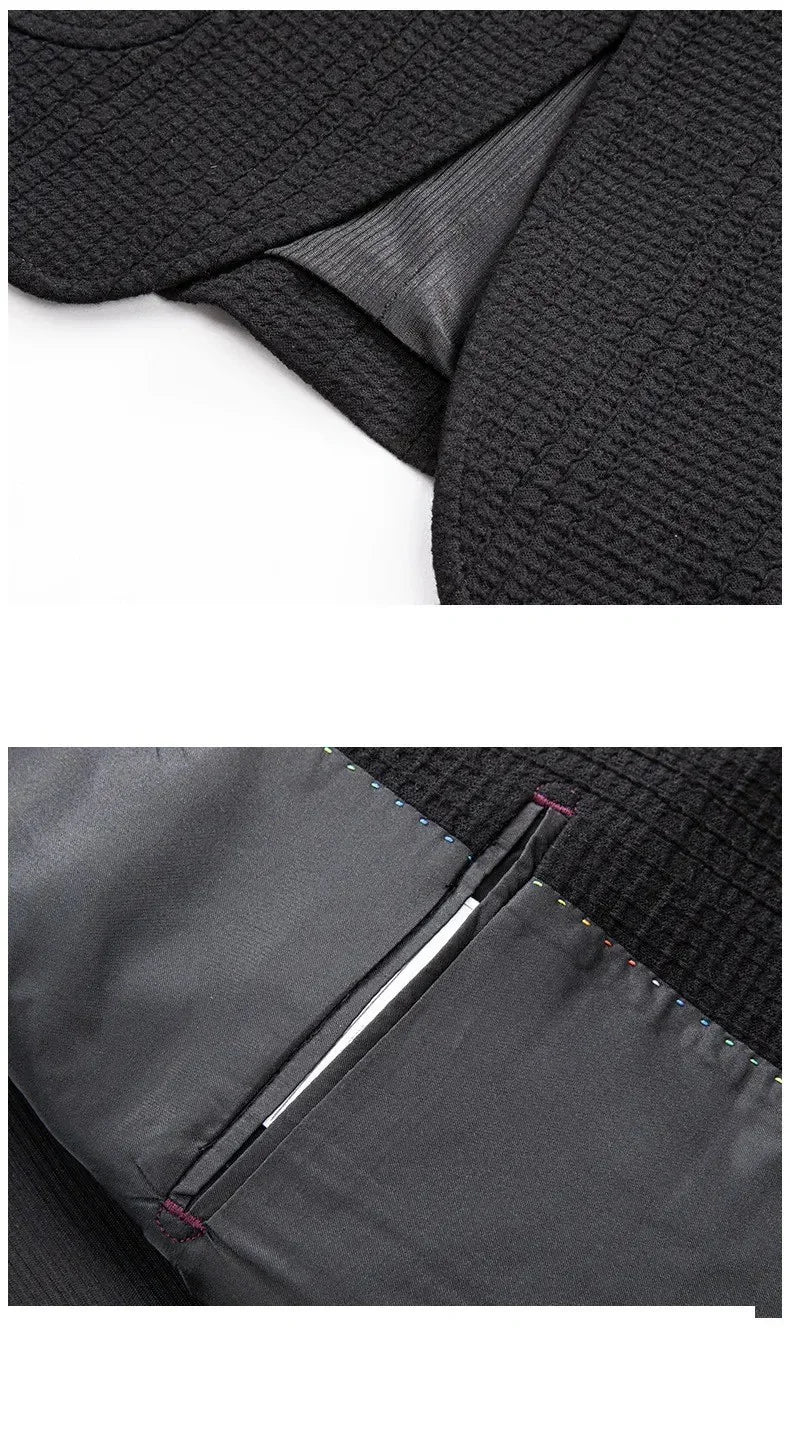 Embroidered Luxe™ Men's Suit – Bold Design for Fashion-Conscious Men - Which Mark