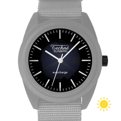 38.0mm solar ranger watch with nylon 6 strap in olive drab colour - Which Mark