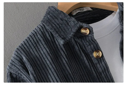 VelvEdge™ – Heavy Corduroy Overshirt Jacket - Which Mark
