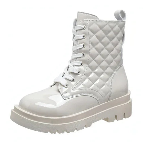Thick-heeled Boot Women Shoes - Which Mark