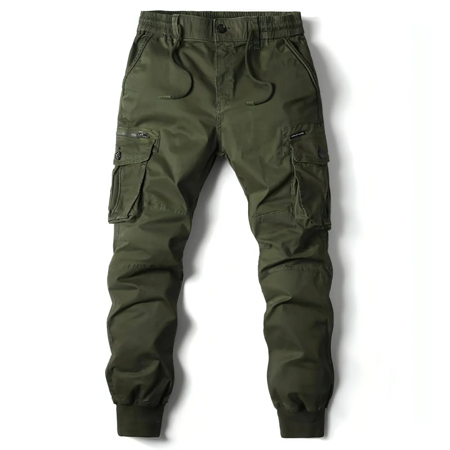 Spring Men's Tappered Work Clothes Multi-pocket Loose Casual Pants - Which Mark