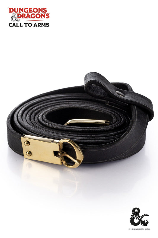 Dungeons & Dragons Double Leather Belt Black - Which Mark