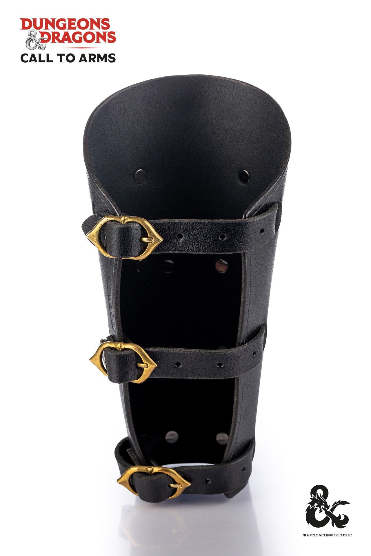 Dungeons & Dragons Fighter Leather Bracers Black - Which Mark