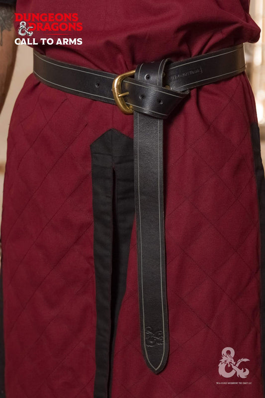 Dungeons & Dragons Leather Belt Black - Which Mark